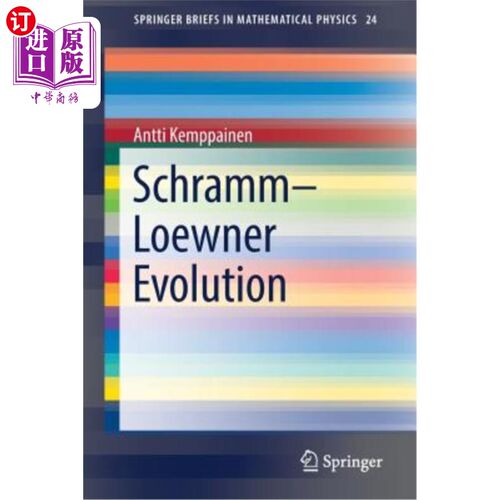 海外直订Schramm-Loewner Evolution Schramm-Loewner演化