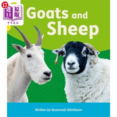 海外直订Oxford Reading Tree: Floppy's Phonics Decoding P... 牛津阅读树:Floppy的语音解码练习:牛津第三级:山羊和绵羊