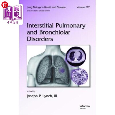 海外直订医药图书Interstitial Pulmonary and Bronchiolar Disorders 间质性肺和细支气管疾病