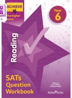 海外直订Achieve Reading Question Workbook Higher (SATs) 达到更高的阅读问题练习册(sat)