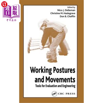 海外直订Working Postures and Movements 工作姿势和动作