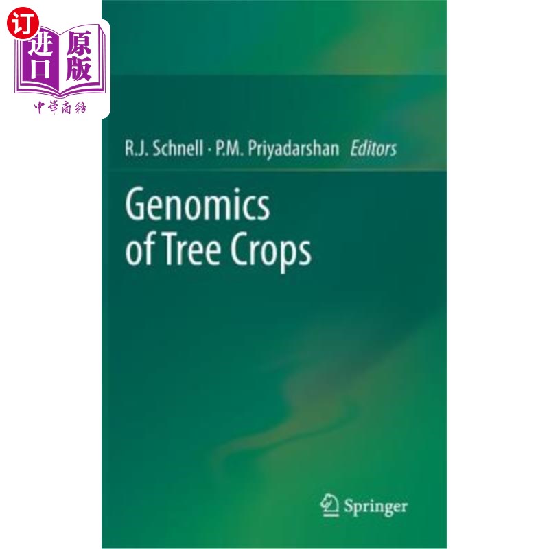 海外直订Genomics of Tree Crops 林木作物基因组学
