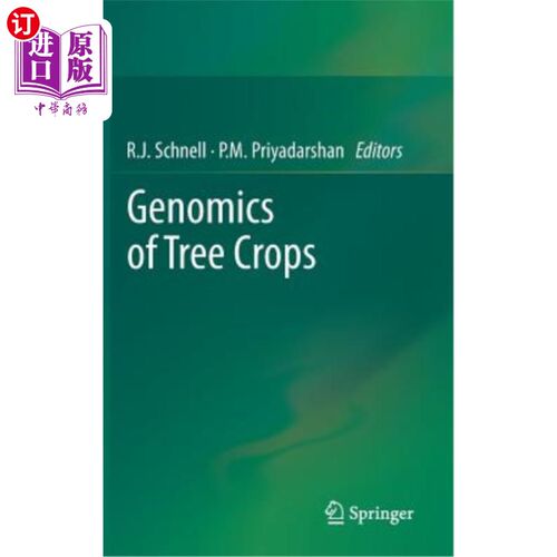 海外直订Genomics of Tree Crops 林木作物基因组学