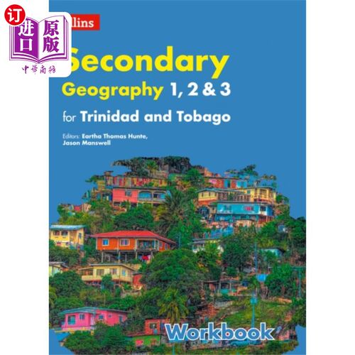 海外直订Collins Geography for Trinidad and Tobago forms ... 柯林斯地理特立尼达和多巴哥形式1,2和3:工作手册
