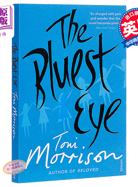 The Bluest Eye 英文原版 最蓝的眼睛 Toni Morrison 宠儿作者托妮·莫里森首部长篇小说