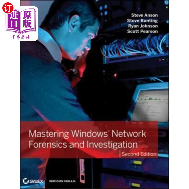 海外直订Mastering Windows Network Forensics and Investigation 掌握Windows取证和调查