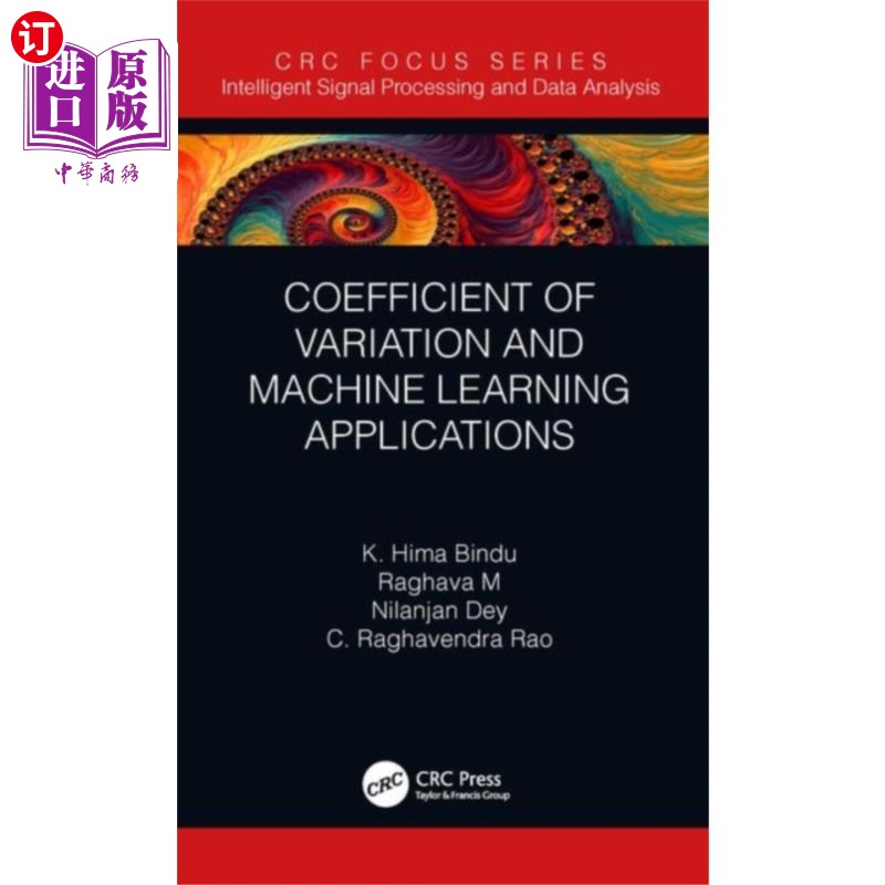 海外直订Coefficient of Variation and Machine Learning Ap... 变异系数与机器学习应用