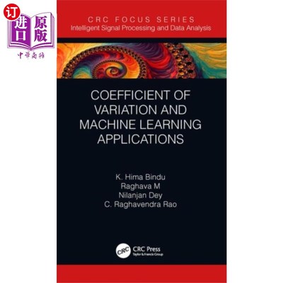 海外直订Coefficient of Variation and Machine Learning Ap... 变异系数与机器学习应用
