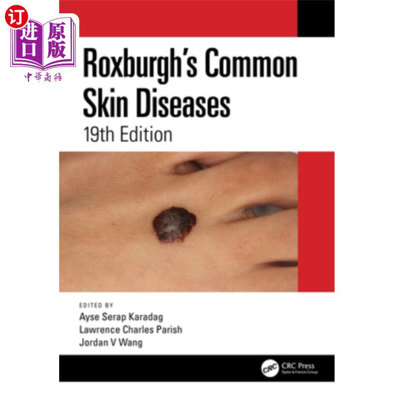 海外直订医药图书Roxburgh's Common Skin Diseases Roxburgh的常见皮肤病