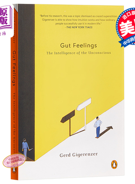 预售 直觉：我们为什么无从推理，却能决策 英文原版 Gut Feelings: The Intelligence of the Unconscious【中商原版】