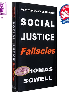 索维尔 社会正义谬误 Social Justice Fallacies 英文原版 Thomas Sowell 人文社科 政治意识形态与社会研究【中商原版】