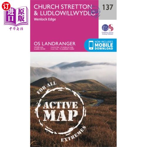海外直订Ludlow & Church Stretton, Wenlock Edge Ludlow & Church Stretton, Wenlock Edge
