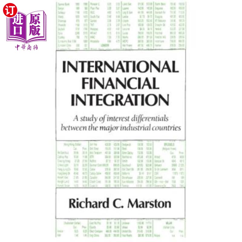 海外直订International Financial Integration 国际金融一体化:主要工业国之间的利益差异研究