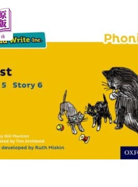 海外直订Read Write Inc. Phonics: Yellow Set 5 Storybook ... Read Write公司自然拼读:黄色套装5故事书6丢失
