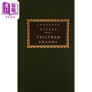 预售 劳伦斯 斯特恩 项狄传 Everymans Library Classics Tristram Shandy 英文原版 Laurence Sterne 后现代小说【中商原版】