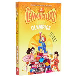 预售 莱蒙切洛先生的图书馆奥林匹克 Mr. Lemoncello s Library Olympics 英文原版 Chris Grabenstein 流行小说【中商原版】