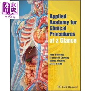 临床程序应用解剖学一瞥 Applied Anatomy For Clinical Procedures At A Glance 英文原版 Jane Sturgess 中商�