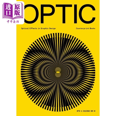 Optic Optical Effects In Graphic Design 进口艺术 光学：平面设计中的光学效果【中商原版】