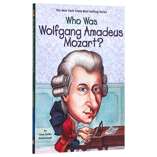 【中商原版】Who Was英文原版谁是莫扎特  Wolfgang Amadeus Mozart? 暑期书单