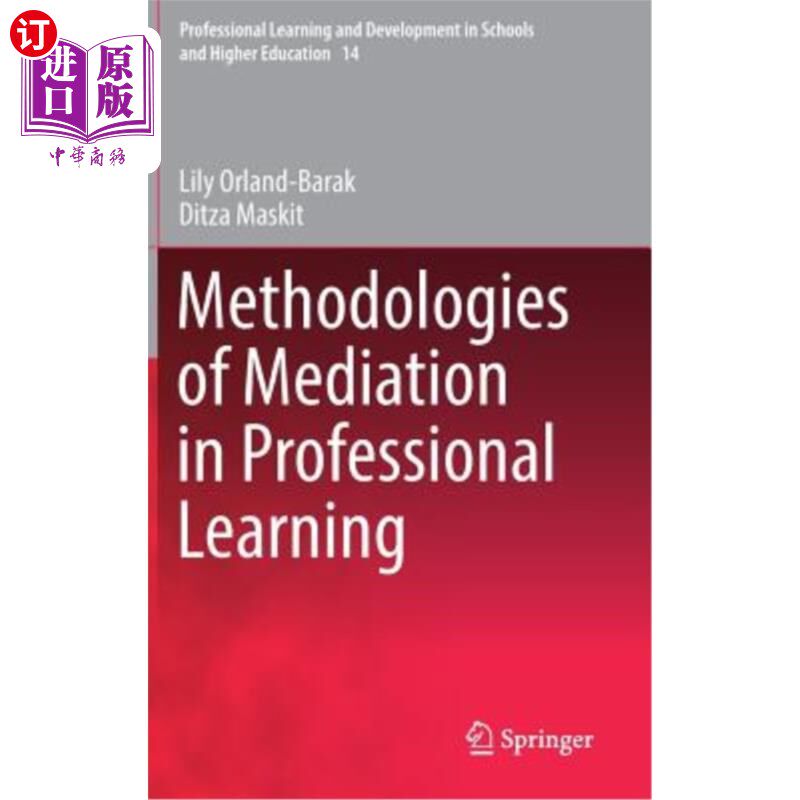 海外直订Methodologies of Mediation in Professional Learning 专业学习中的中介方法