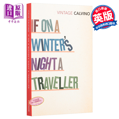 【中商原版】寒冬夜行人 英文原版 If on a Winter's Night a Traveller 豆瓣阅读 如果在冬夜 一个旅人 卡尔维诺 Italo Calv