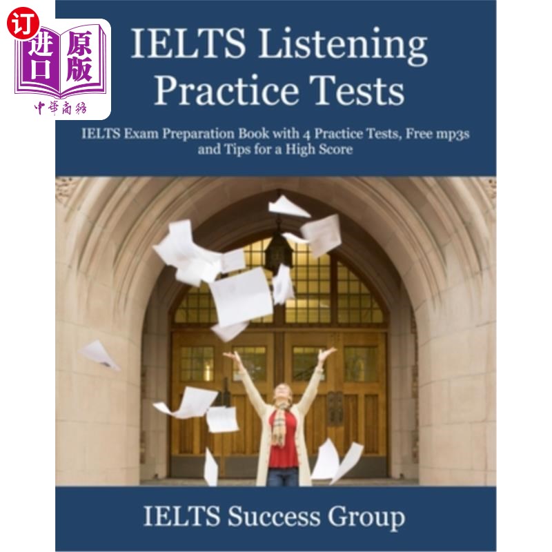 海外直订IELTS Listening Practice Tests: IELTS Exam Preparation Book with 4 Practice Test 雅思听力练习测试:雅思考试图片