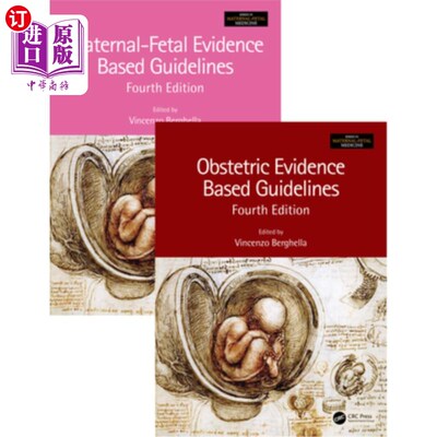 海外直订医药图书Maternal-Fetal and Obstetric Evidence Based Guidelines, Two Volume Set, Fourth E 基于母胎和产科证据