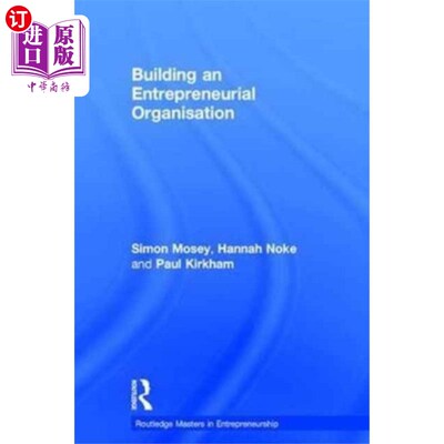 海外直订Building an Entrepreneurial Organisation 建立创业型组织