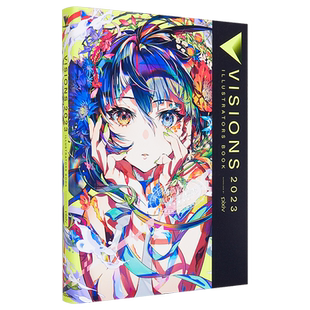 VISIONS 2023 pixiv插画年鉴2023 日本p站插画师年鉴 米山舞画集日漫漫画illustration 收录Mika Pikazo对谈 进口艺术 角川