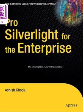 海外直订Pro Silverlight for the Enterprise 企业级的Pro Silverlight