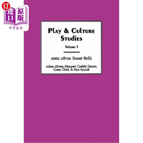 海外直订Play & Culture Studies, Volume 1: Diversions and Divergences in Fields of Play 游戏与文化研究，第一卷:游戏