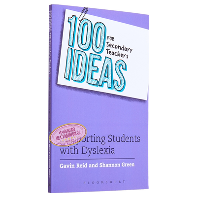 100 Ideas for Secondary Teachers Supporting Students with Dyslexia 中学教师的100个想法 支持有阅读障碍的学生【中商原