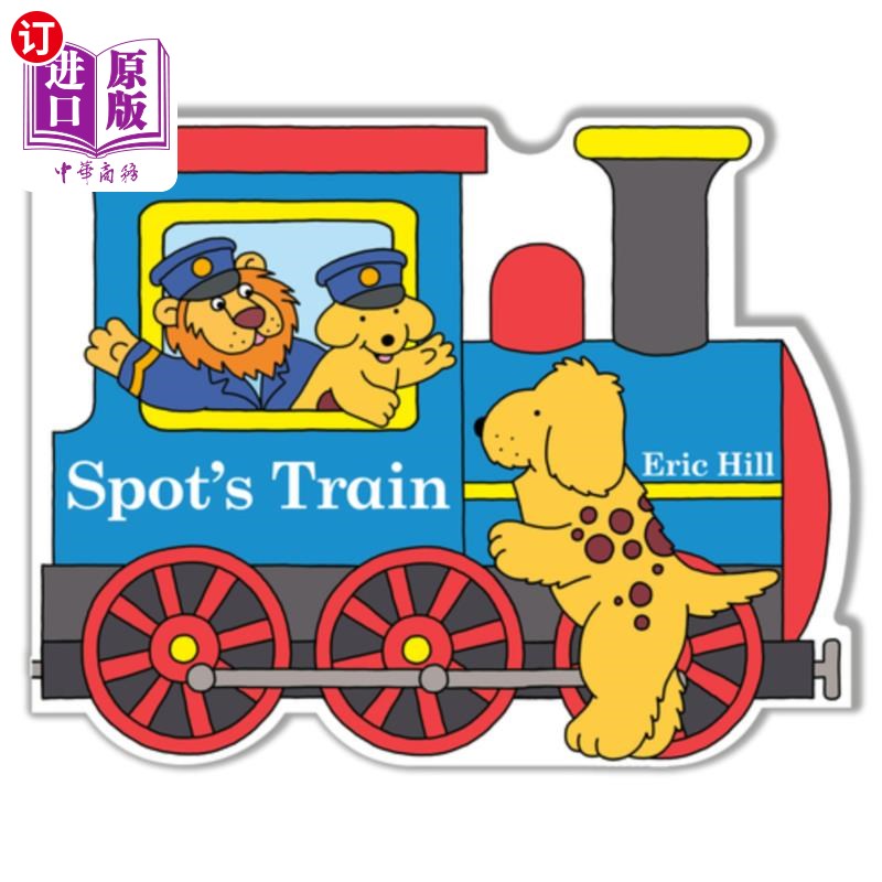 海外直订Spot's Train 不,市警氏症地方仅