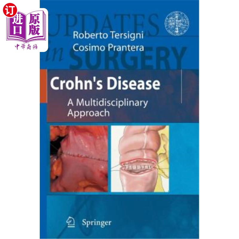 海外直订医药图书Crohn's Disease: A Multidisciplinary Approach 克罗恩病:多学科研究