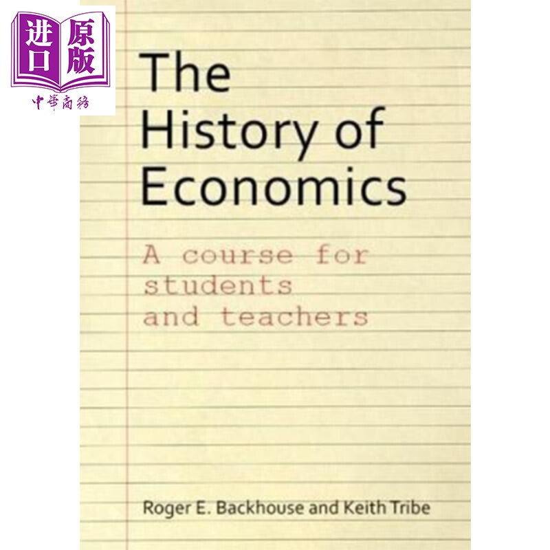 罗杰e巴克豪斯 经济学史 the history of economics  英文原版 roger