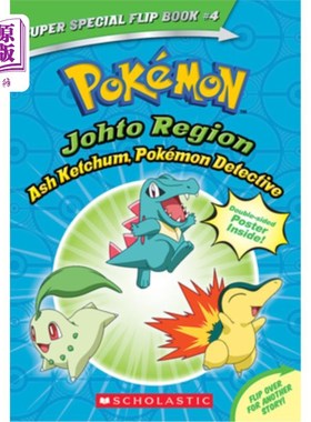 海外直订Ash Ketchum, Pokémon Detective / I Choose You! (Pokémon Super Special Flip Book: Ash Ketchu