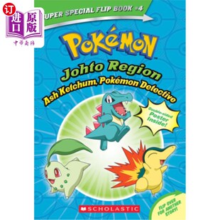 海外直订Ash Ketchum, Pokémon Detective / I Choose You! (Pokémon Super Special Flip Book: Ash Ketchu