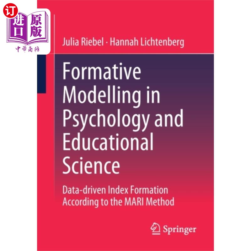 海外直订古英语 Formative Modelling in Psychology and Educationa... 心理学和教育科学中的形成模型