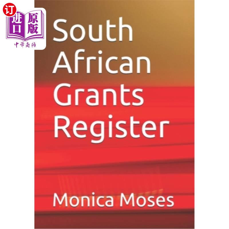 海外直订South African Grants Register 南非赠款登记册