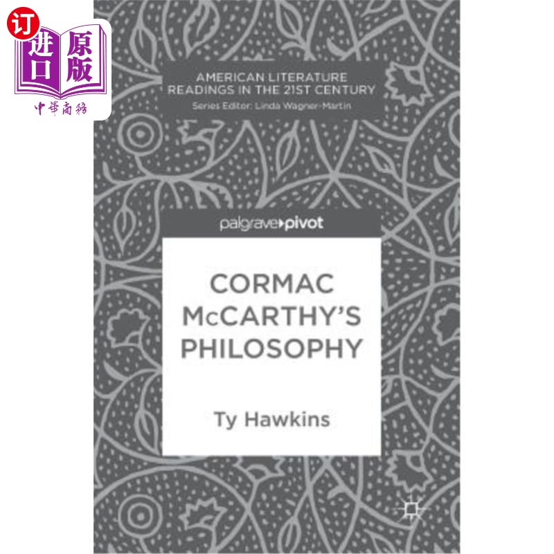 海外直订Cormac McCarthy's Philosophy 科马克·麦卡锡的哲学
