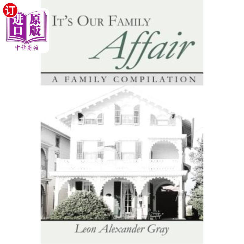海外直订It's Our Family Affair: A Family Compilation 这是我们的家庭事务：一个家庭汇编