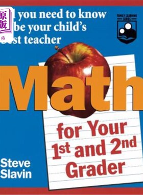 海外直订Math for Your First- And Second-Grader: All You Need to Know to Be Your Child's  一年级和二年级的数学：要成