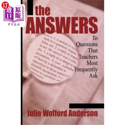 海外直订The Answers: To Questions That Teachers Most Frequently Ask 答案：老师最常问的问题