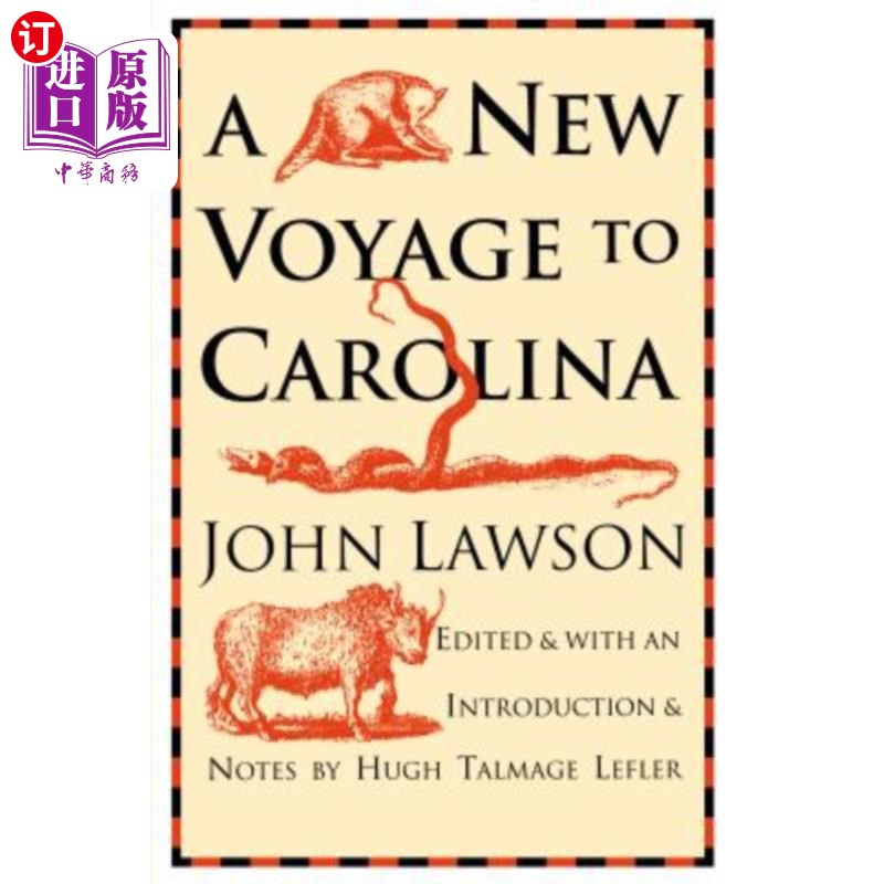 海外直订New Voyage to Carolina前往卡罗莱纳的新航程-封面