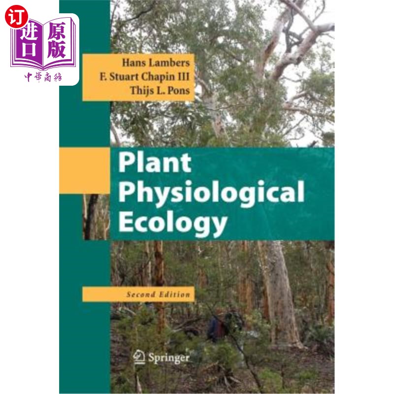 海外直订Plant Physiological Ecology 植物生理生态学