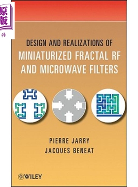 现货 小型分形微波与射频滤波器的设计与实现Design And Realizations Of Miniaturized FractalRf And Microwave Filters Pierre