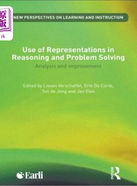 海外直订Use of Representations in Reasoning and Problem Solving: Analysis and Improvemen 表征在推理和问题解决中的使