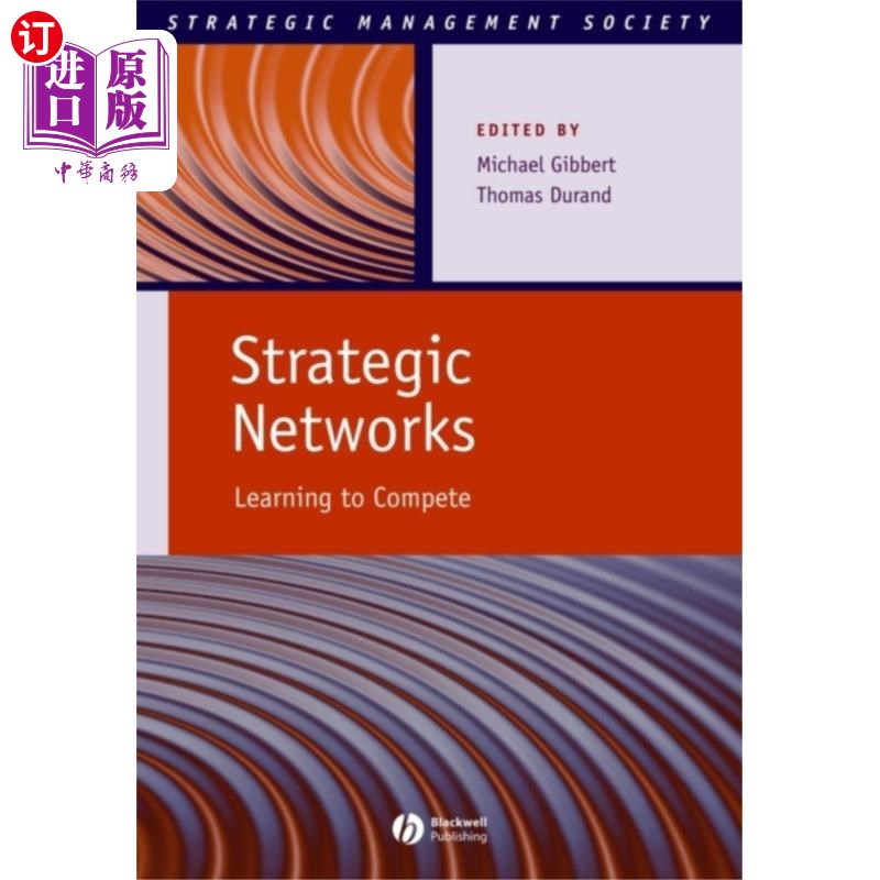 海外直订Strategic Networks - Learning to Compete 战略——学会竞争 书籍/杂志/报纸 原版其它 原图主图