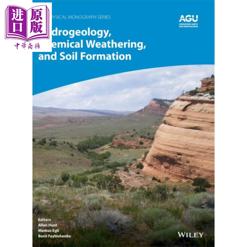 现货 水文地质 化学风化与土壤形成 英文原版 Hydrogeology Chemical Weathering And Soil Formation Allen Hunt【中商原版】