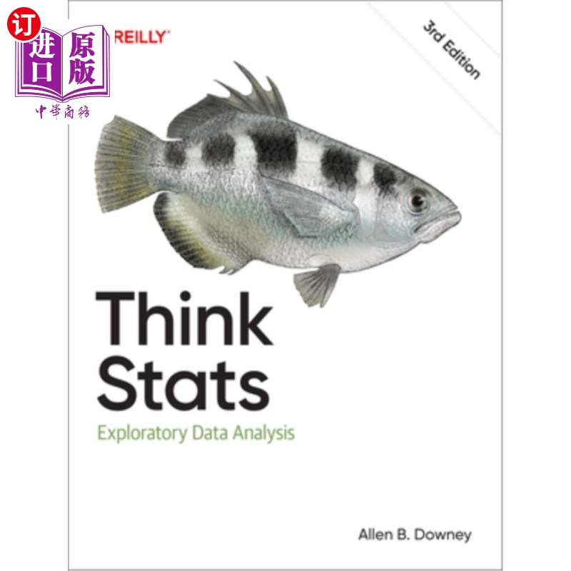 海外直订Think STATS: Exploratory Data Analysis 想想STATS：探索性数据分析